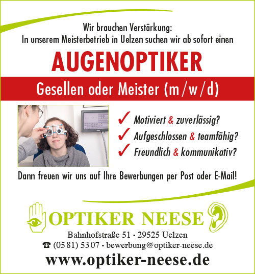 ON 0120 stellenanz augenoptiker